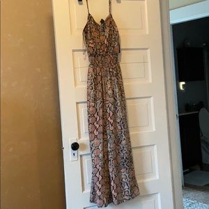 Snake print Jumpsuit